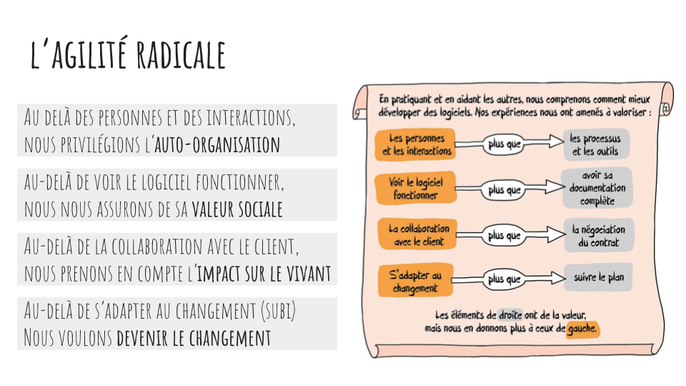 Le manifeste de l'agilité radicale